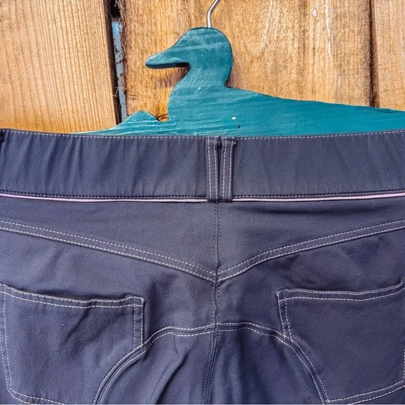 Elation Platinum Riding Breeches Deep Grey/Purple Size 34R - Picture 4 of 8